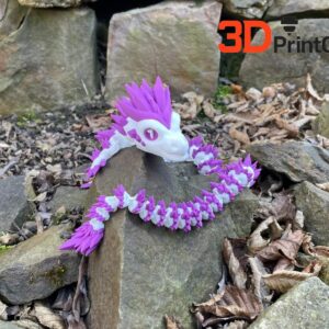 flexi big crystal dragon – pohyblivý model