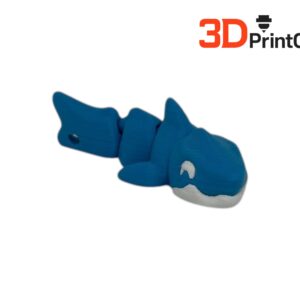 flexi mini shark – pohyblivý model